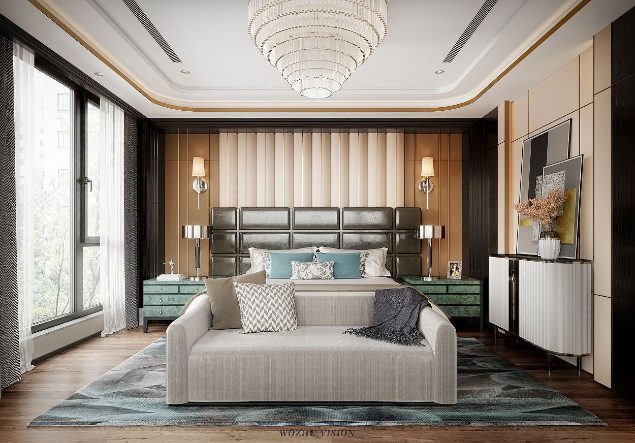 新中式别墅-效果表现