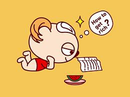 西萌考拉卡通IP形象设计