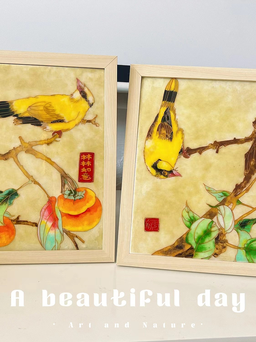 近期的掐丝珐琅作品