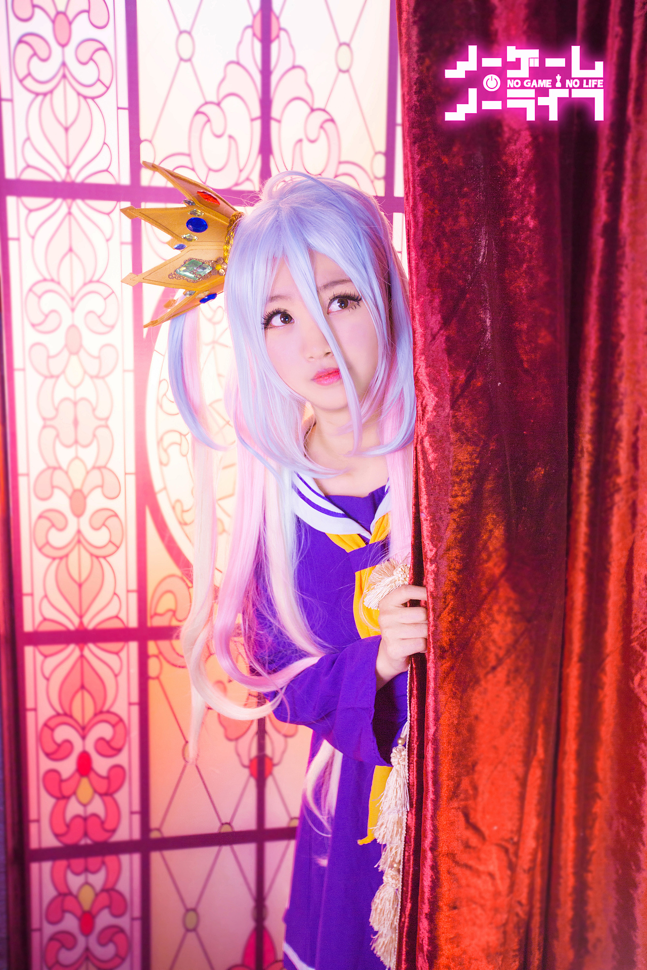 游戏人生白coser拍摄