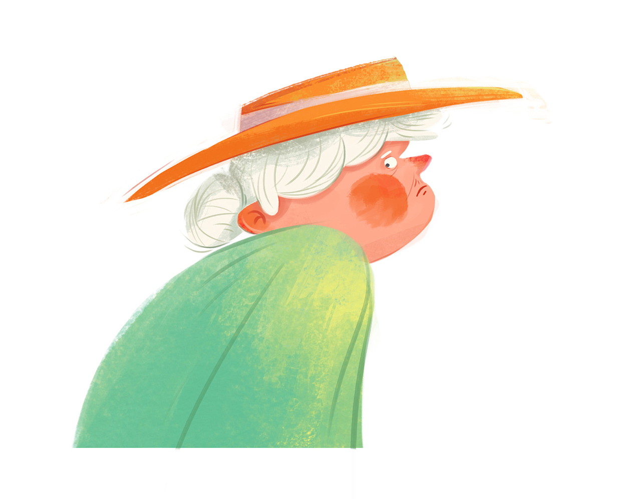 一组人物练习《戴帽子的人》（图ZMTcxODIzOTk2） - 创作习作 - 站酷设计师思明er原创素材 - 站酷ZCOOL