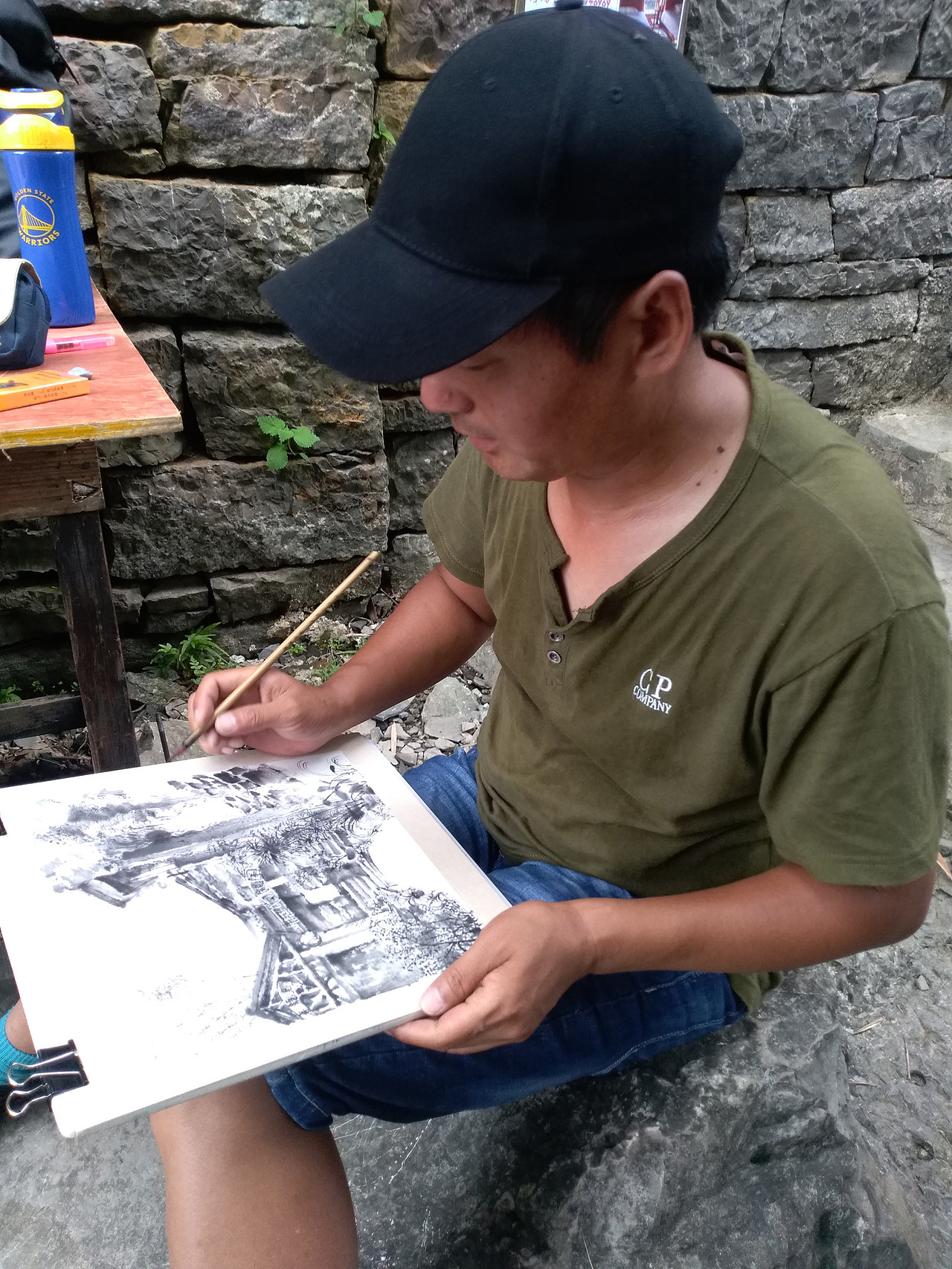 手绘旅行-2019年尹成伟西南写生之旅(三)