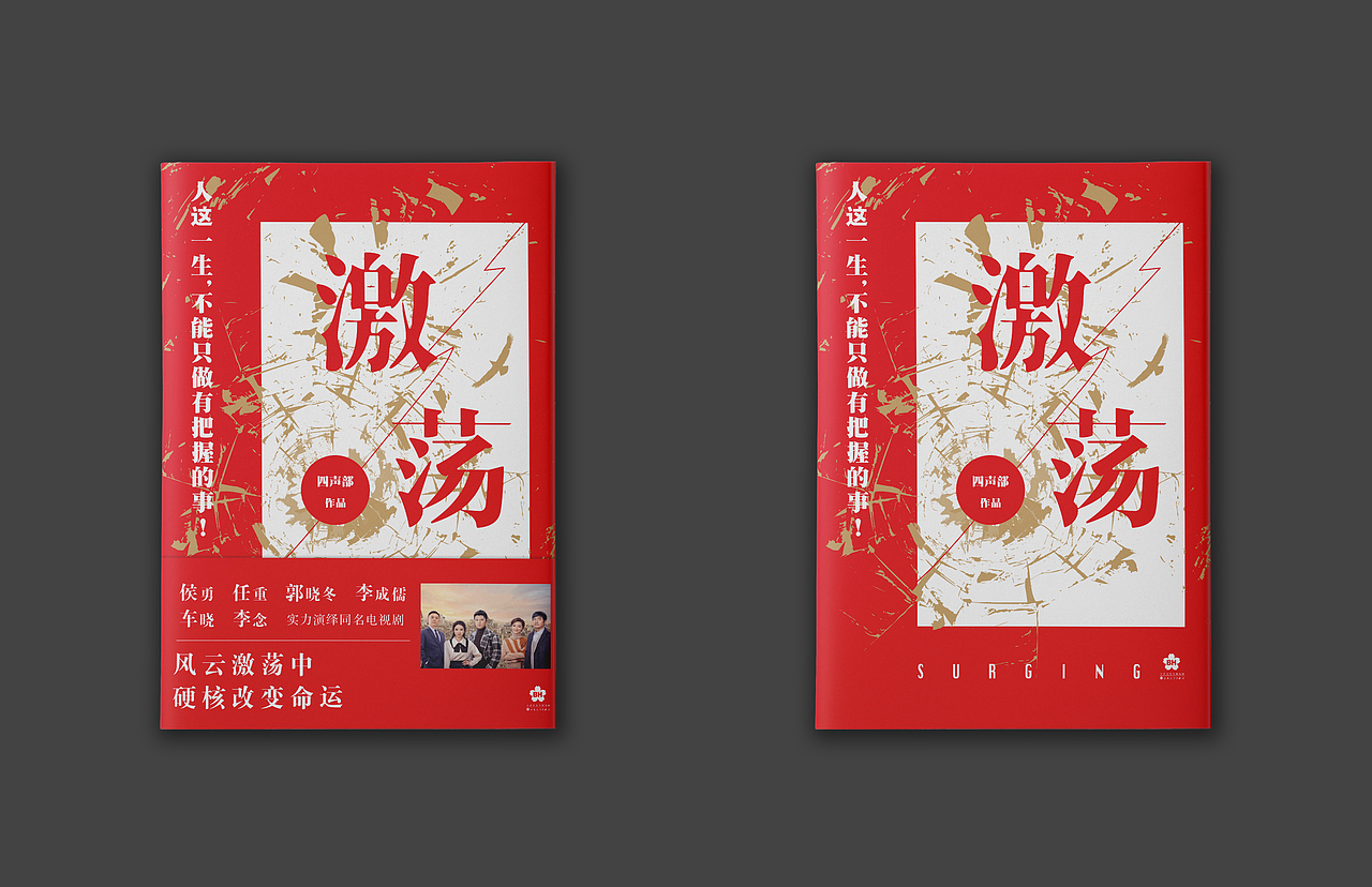 书籍装帧——《激荡》（图ZMTc4MDQyMDQ4） - 书籍/画册 - 站酷设计师八月松子原创素材 - 站酷ZCOOL