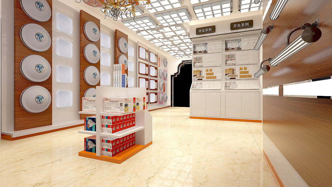 FSL垫江专卖店效果图（图ZMjA3OTE0MTMy） - 展陈设计 - 站酷设计师duke丶成原创素材 - 站酷ZCOOL