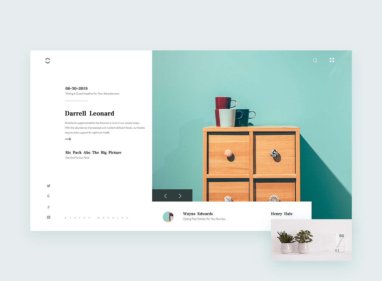 网页版式设计精选合集#07#