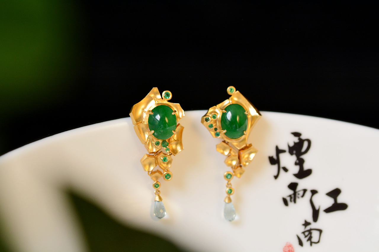 设计师作品|暗涌耳环