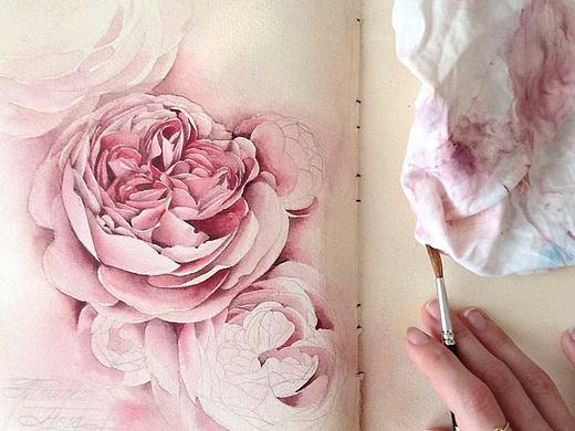 插画手绘设计。