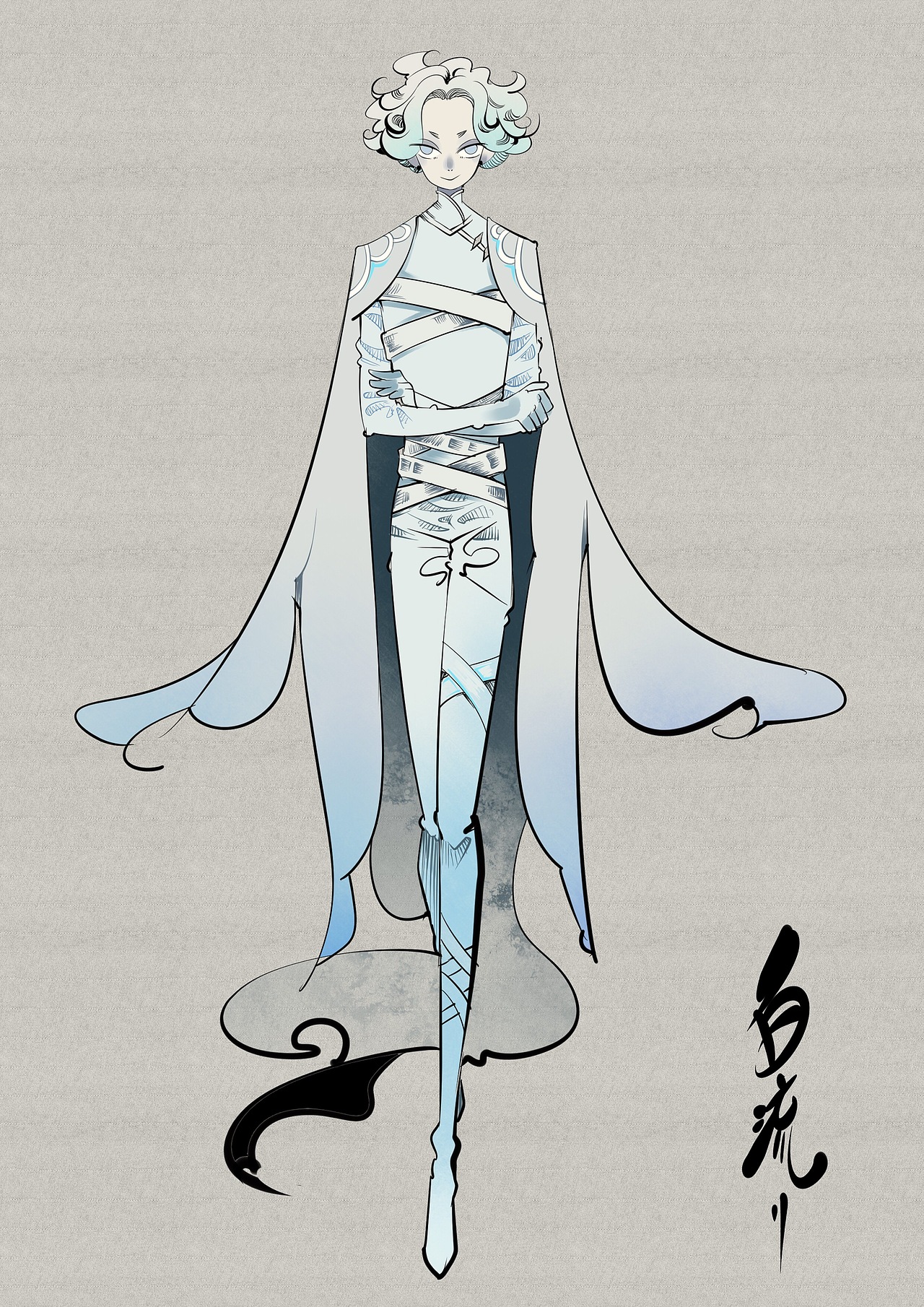 一组奇奇怪怪古装人设草图