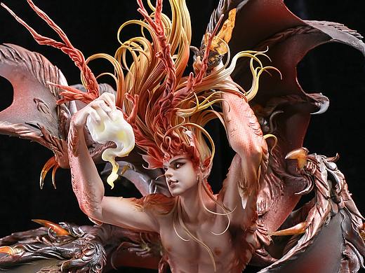 SK糖王  |  翻糖人偶作品 《龙人》