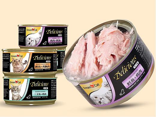 宠物零食猫罐头