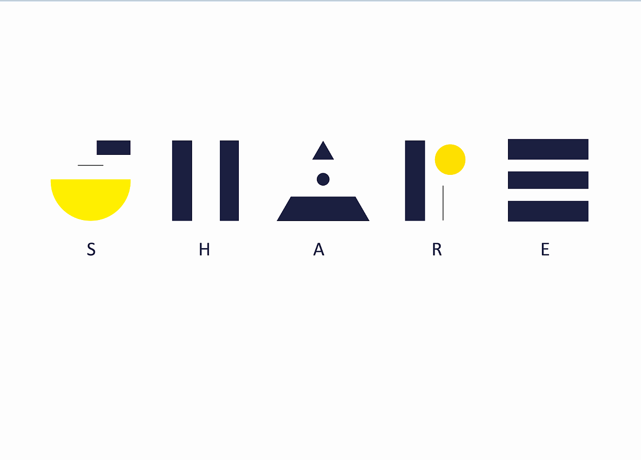 “共享”中英文字体（图ZODUwMzU2MzI=） - 字体/字形 - 站酷设计师文文文文君原创素材 - 站酷ZCOOL