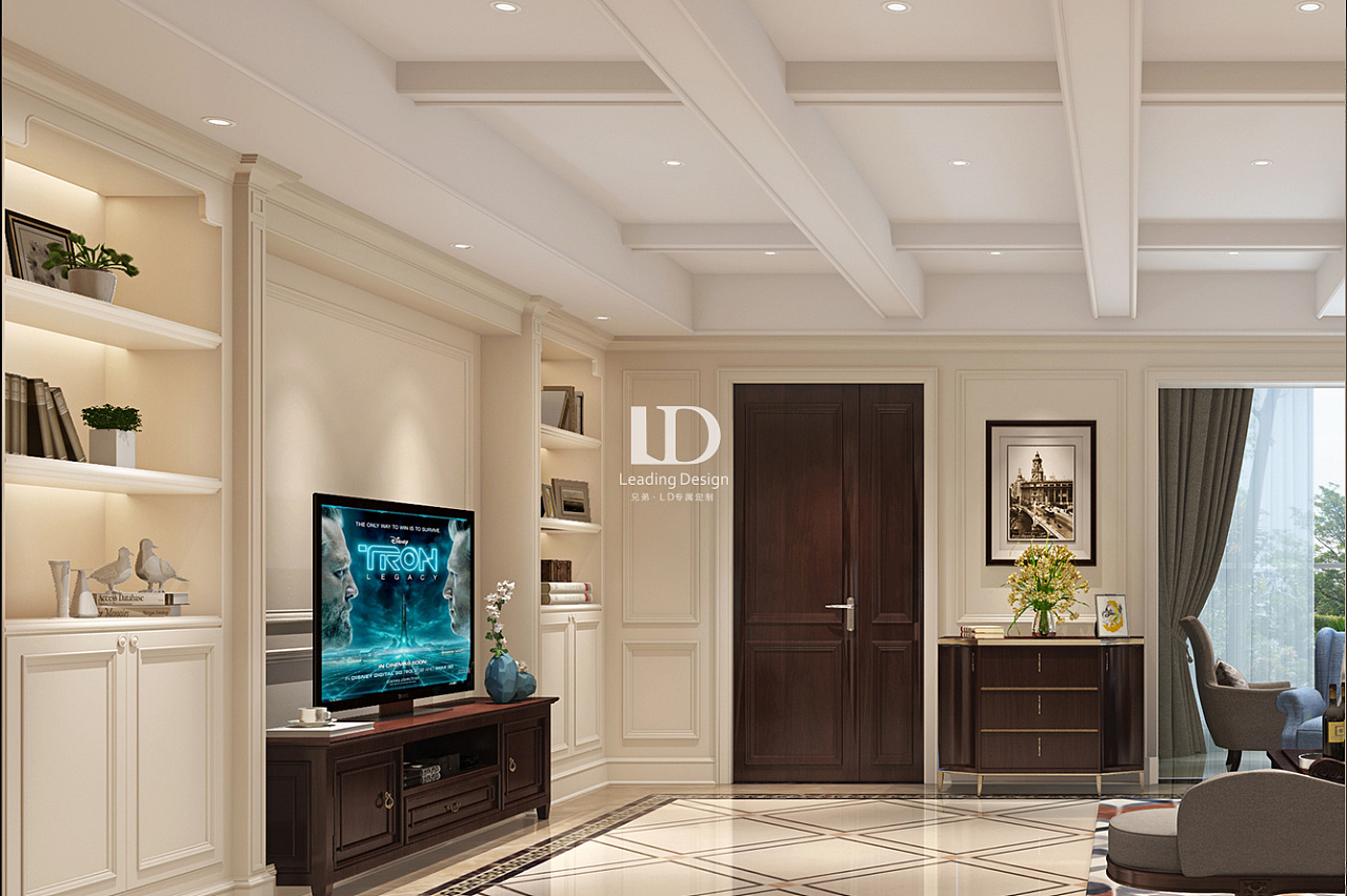 重庆东原旭辉江山樾装修,联排叠拼独栋装修设计效果图