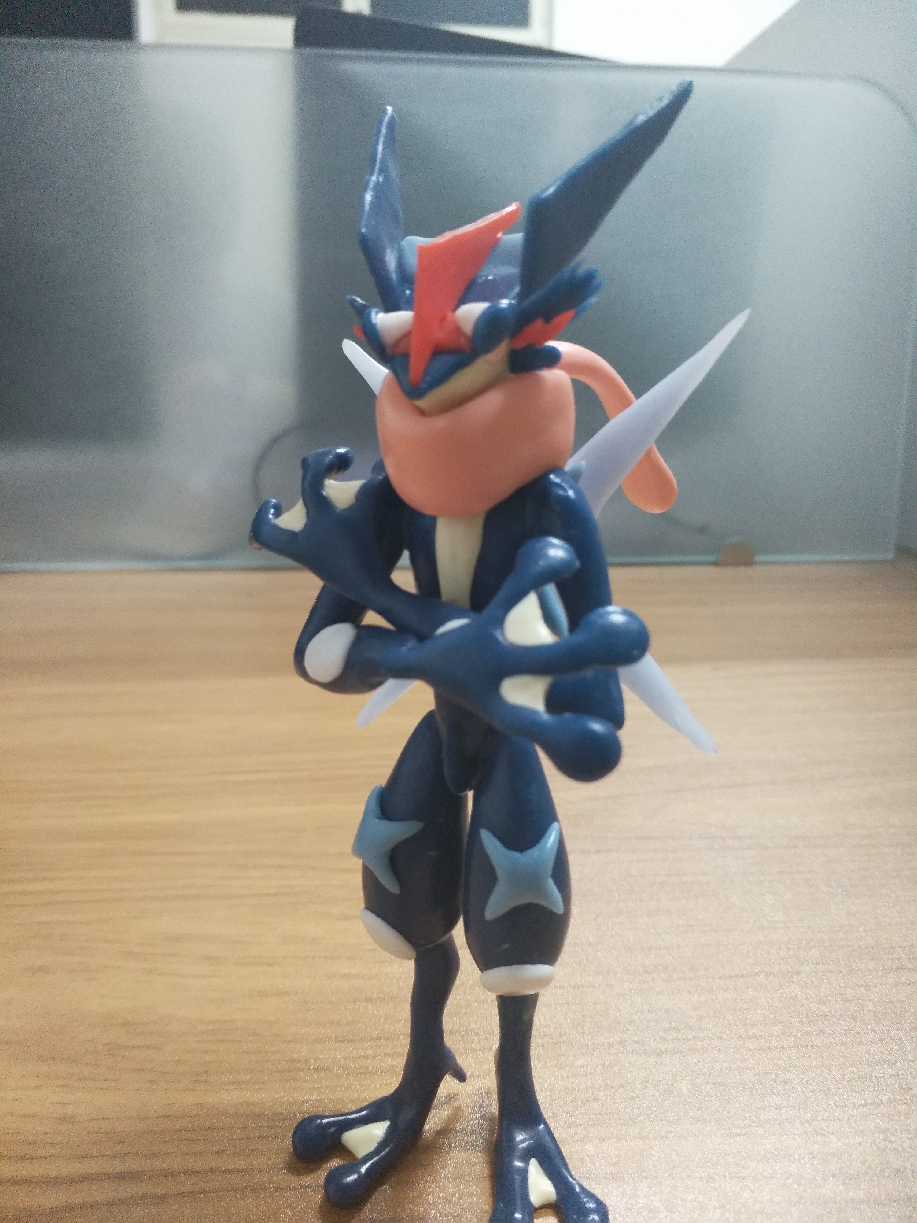 树脂手办,神奇宝贝手办,小智甲贺忍蛙,可接定制