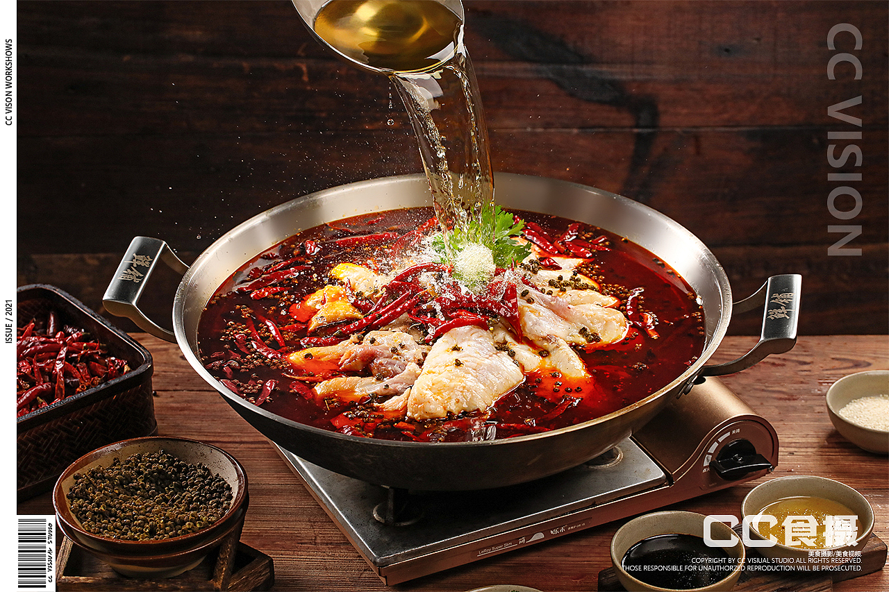 中餐摄影-鲜辣鱼锅、牛杂煲（图ZMjY5NDIzNjY4） - 美食摄影 - 站酷设计师CC食摄原创素材 - 站酷ZCOOL