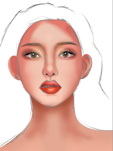 板绘作品——巨蟹座（图ZMjE2Mzg3MDI0） - 商业插画 - 站酷设计师愿你良辰有美景原创素材 - 站酷ZCOOL
