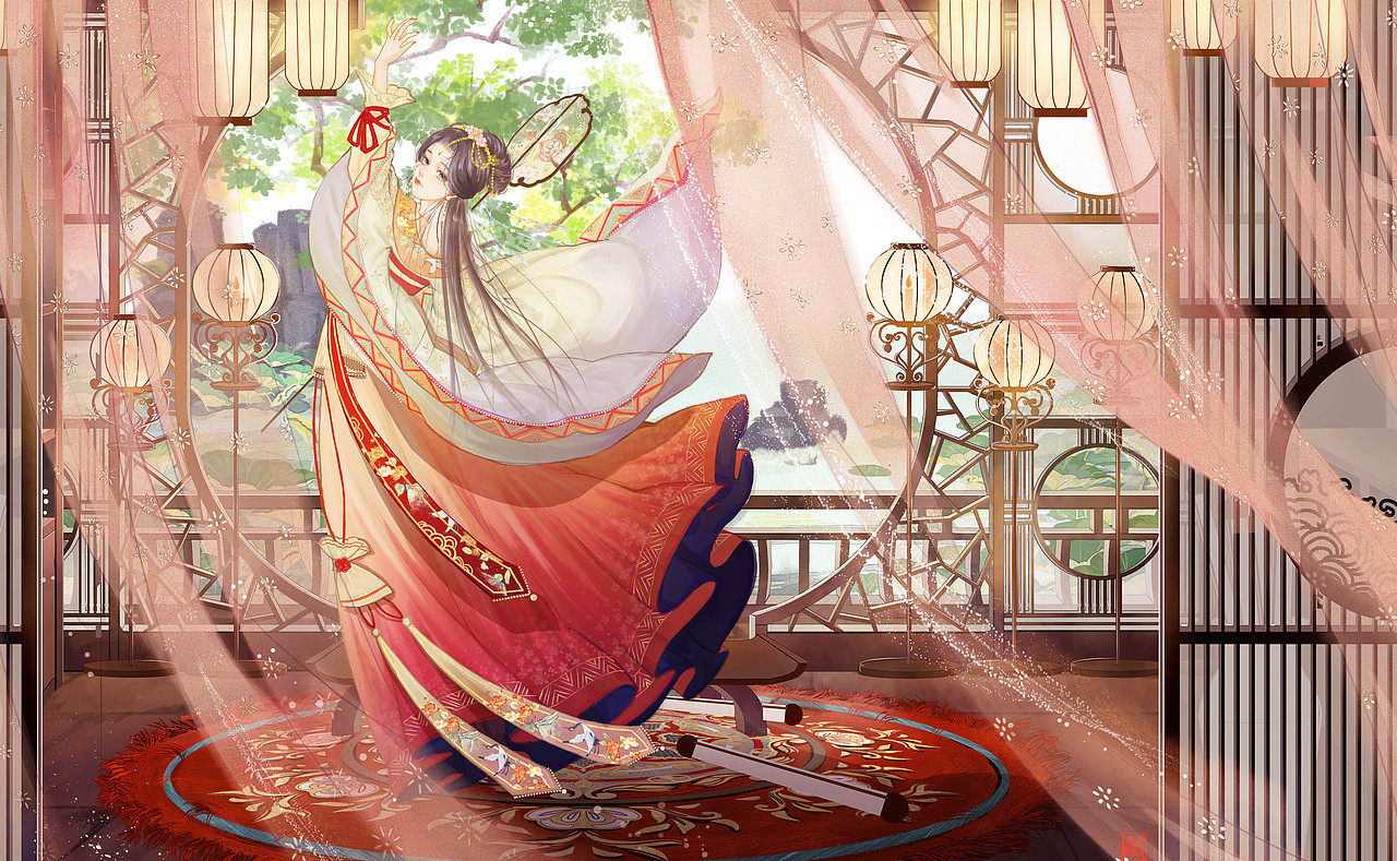 舞（图ZMjU1NzU3Nzgw） - 创作习作 - 站酷设计师是芋圆圆啊原创素材 - 站酷ZCOOL