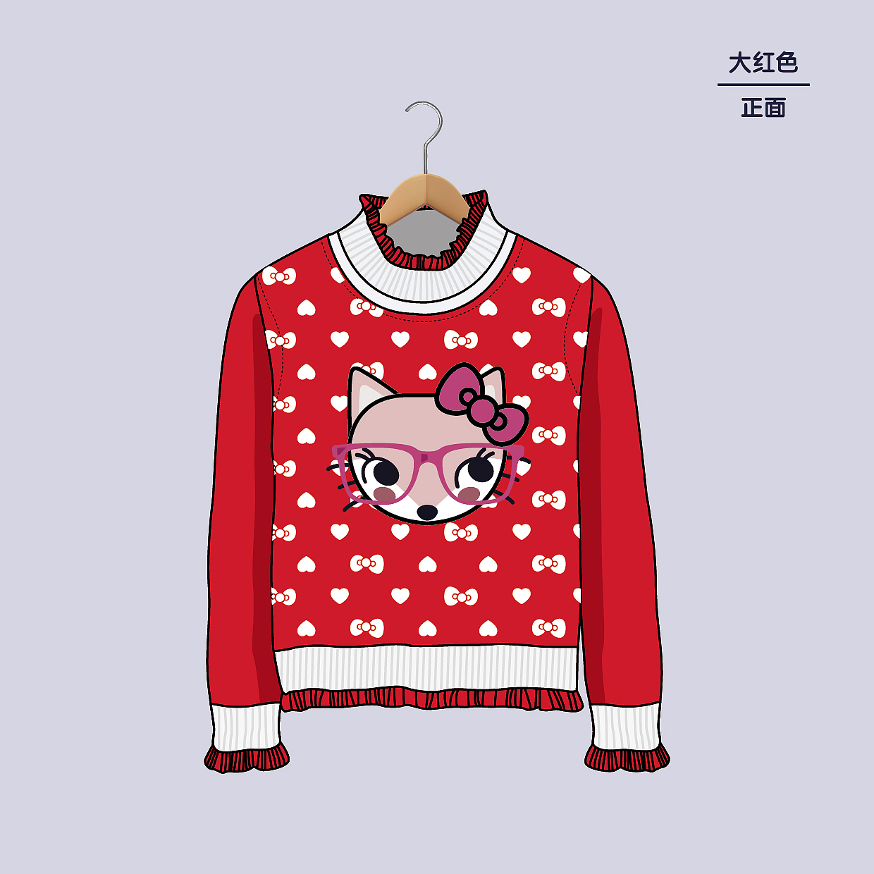 The fox sweater-The Graphic Design