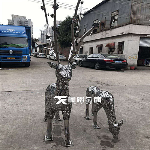 动物雕塑 城市景观雕塑小品摆件 不锈钢蚂蚁雕塑