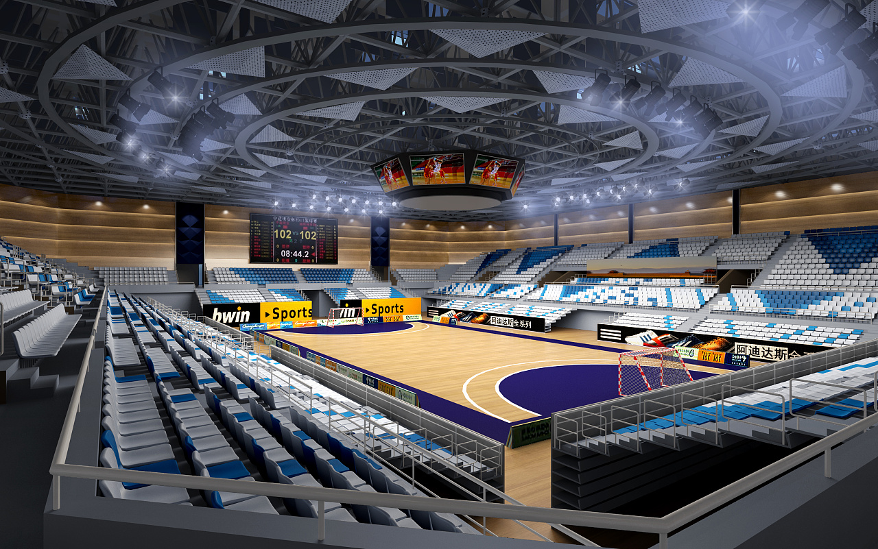 酒泉市体育馆|空间|家装设计|巧言 - 原创作品 - 站酷 (zcool)