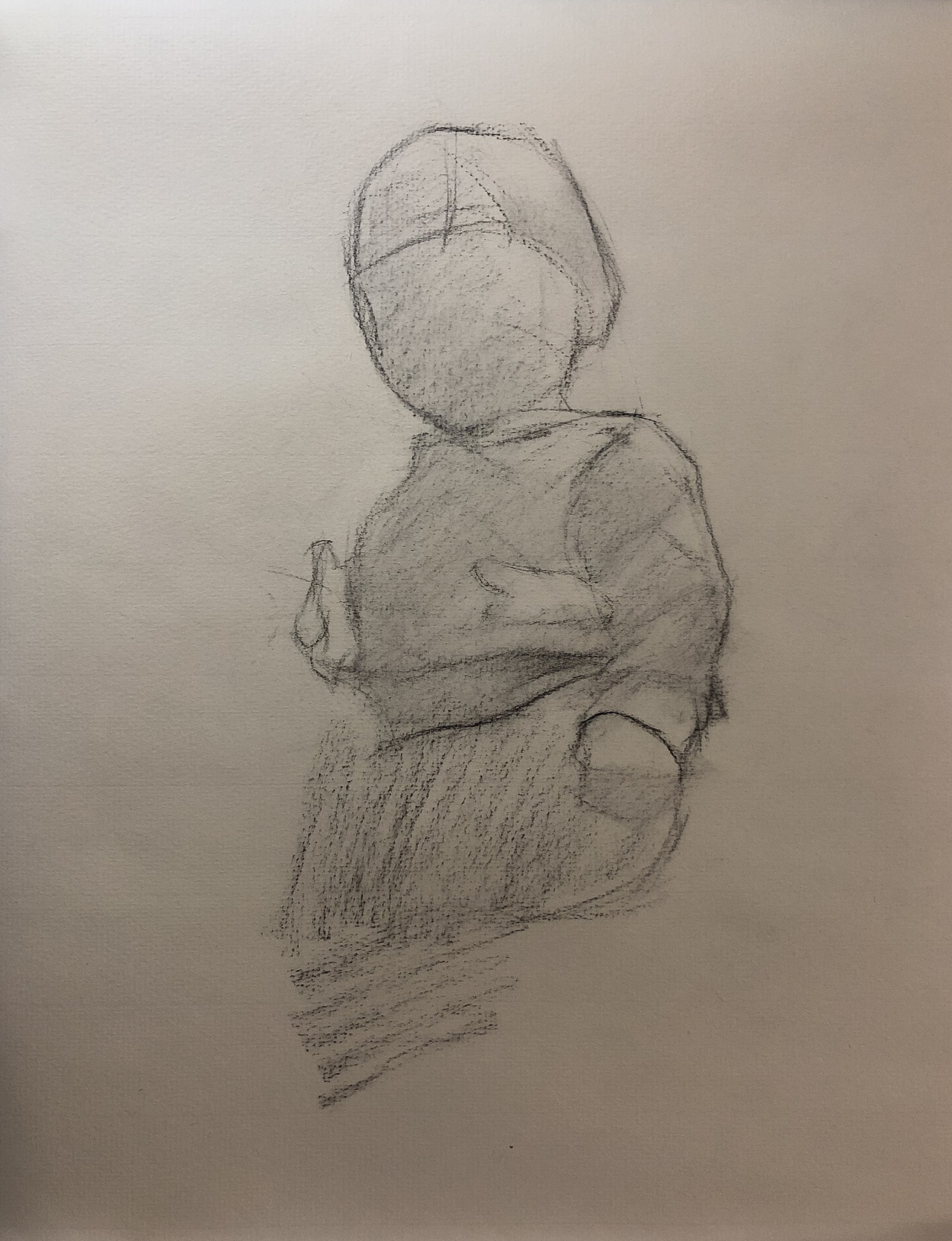 色粉人物-《小月饼》（图ZMTU3OTc4MDIw） - 绘画 - 站酷设计师何石磊Leo原创素材 - 站酷ZCOOL