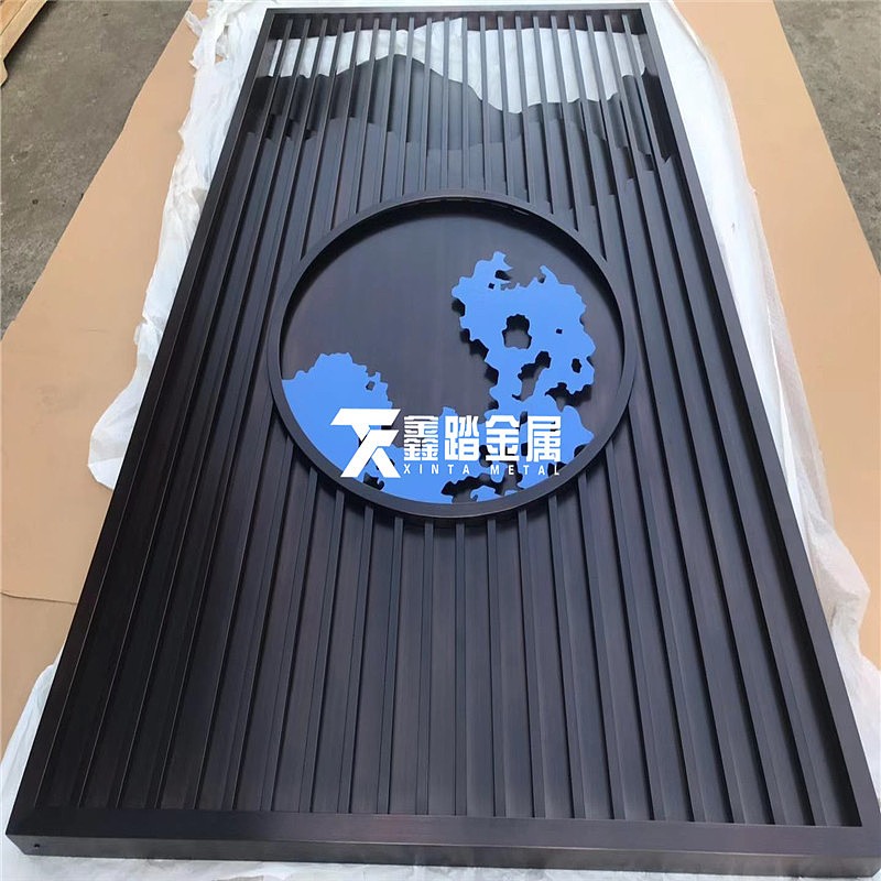 售楼部大型工程屏风定制 意境小品假山造型不锈钢隔断（图ZMTk5NzE0NTcy） - 其他手工艺 - 站酷设计师xt188869原创素材 - 站酷ZCOOL