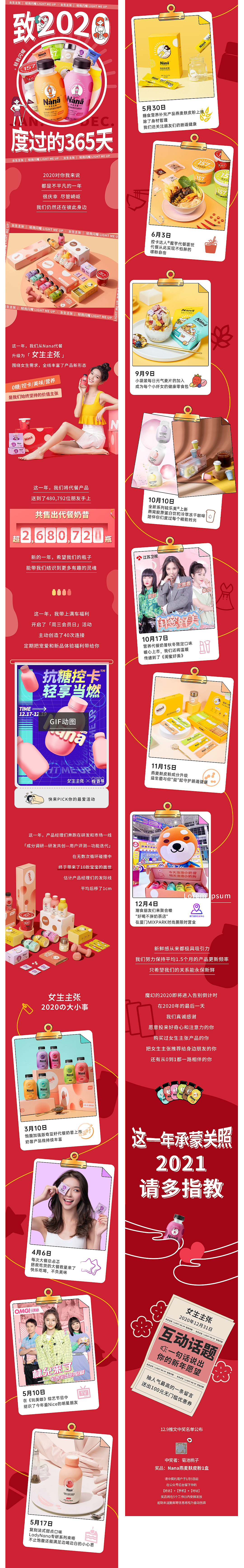 公众号 年终总结推文【附数字滚动AE源文件】