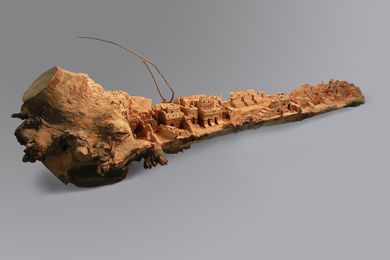 古城遗风（图ZMTAxMjMxNzI=） - 雕塑 - 站酷设计师fangfei1502原创素材 - 站酷ZCOOL