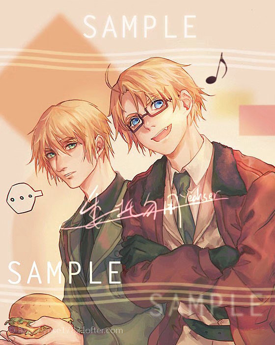 黑塔利亚同人插画