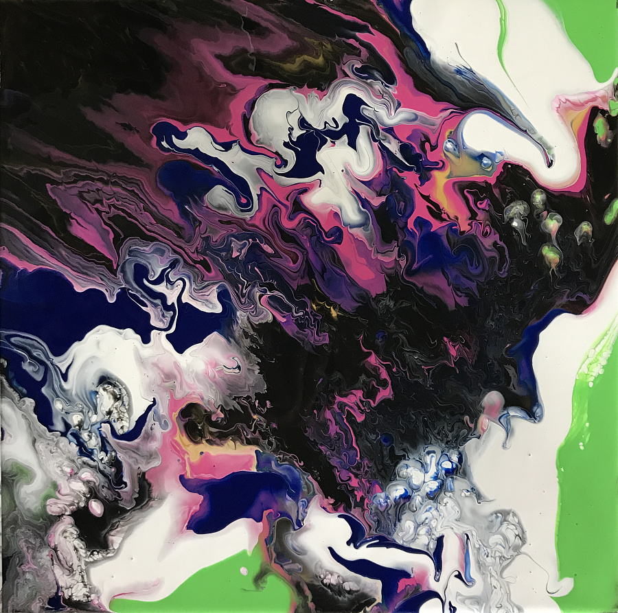 我和我的流体画《小合集视频》