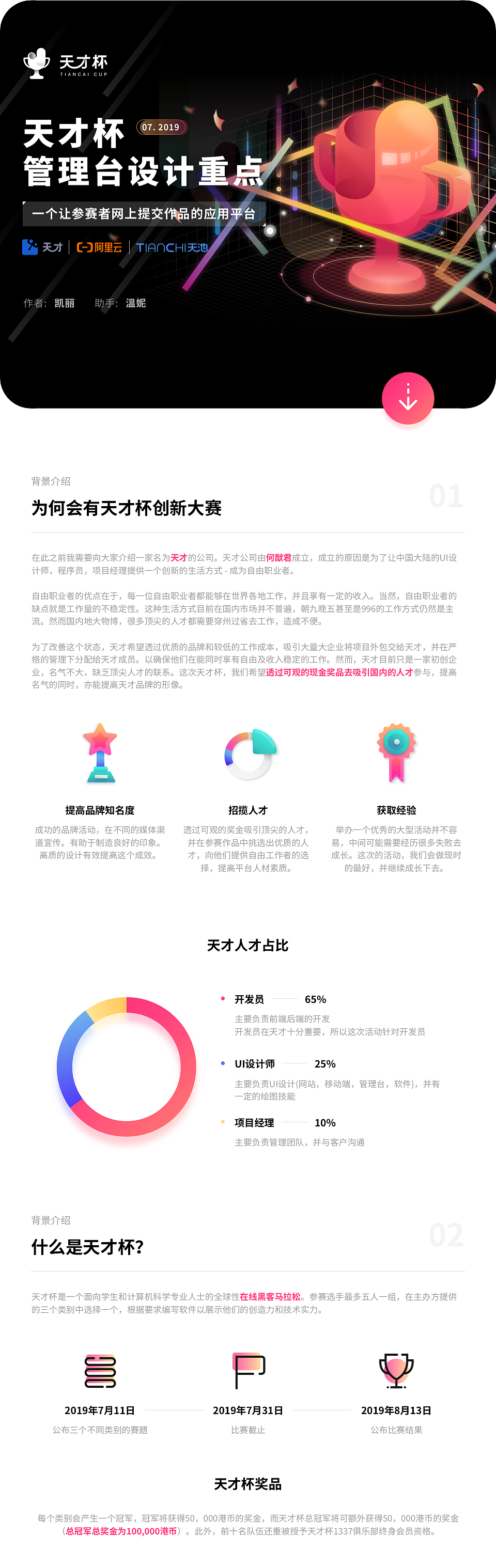 天才杯管理台设计重点