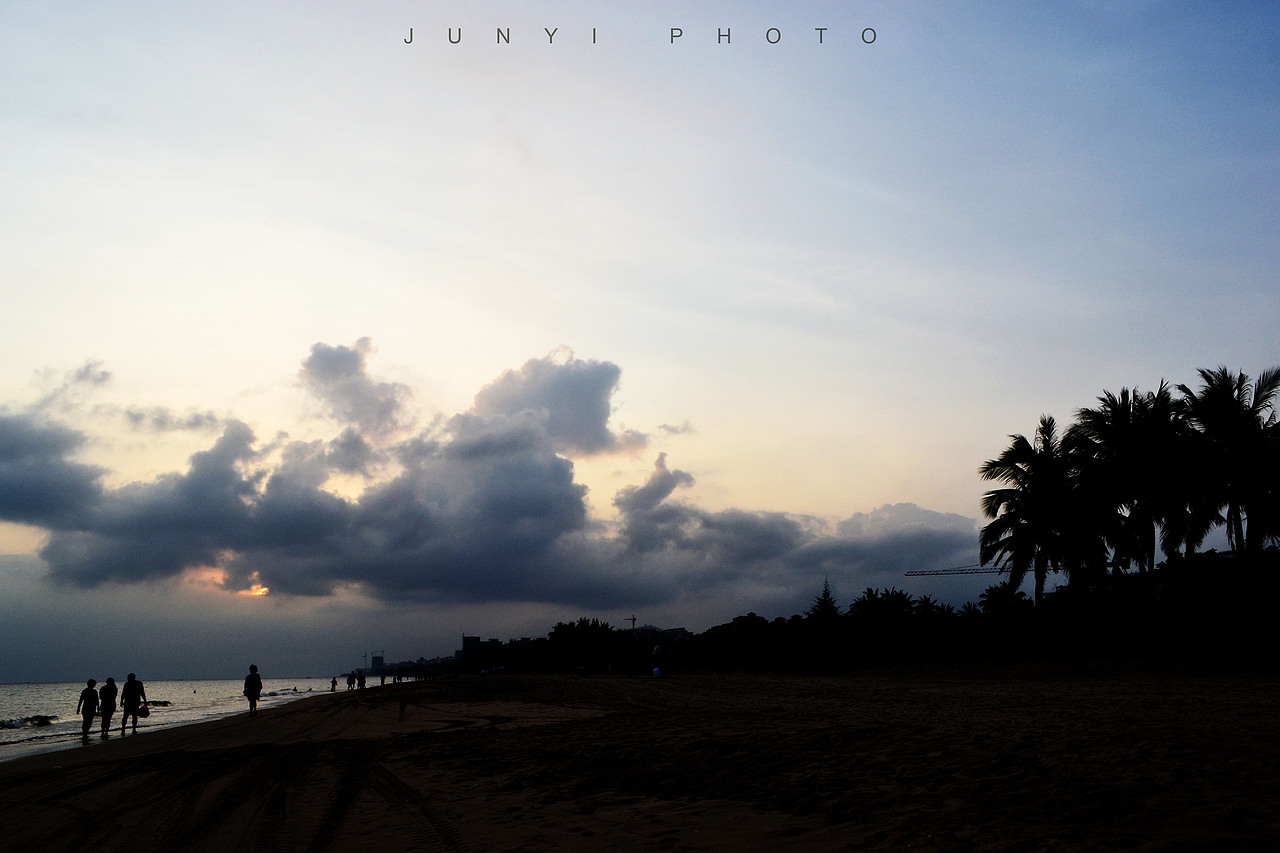 天涯海角。海南三亚