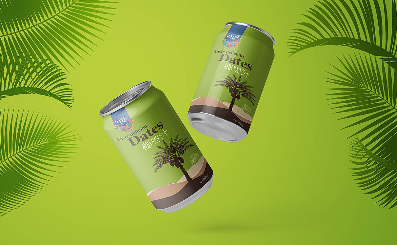 椰枣汁包装|平面|包装|朗晨 - 原创作品 - 站酷 (zcool)