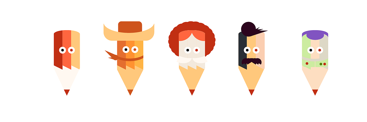 Pencil（图ZMTE3Njc0NDI0） - IP形象 - 站酷设计师洁rachel原创素材 - 站酷ZCOOL