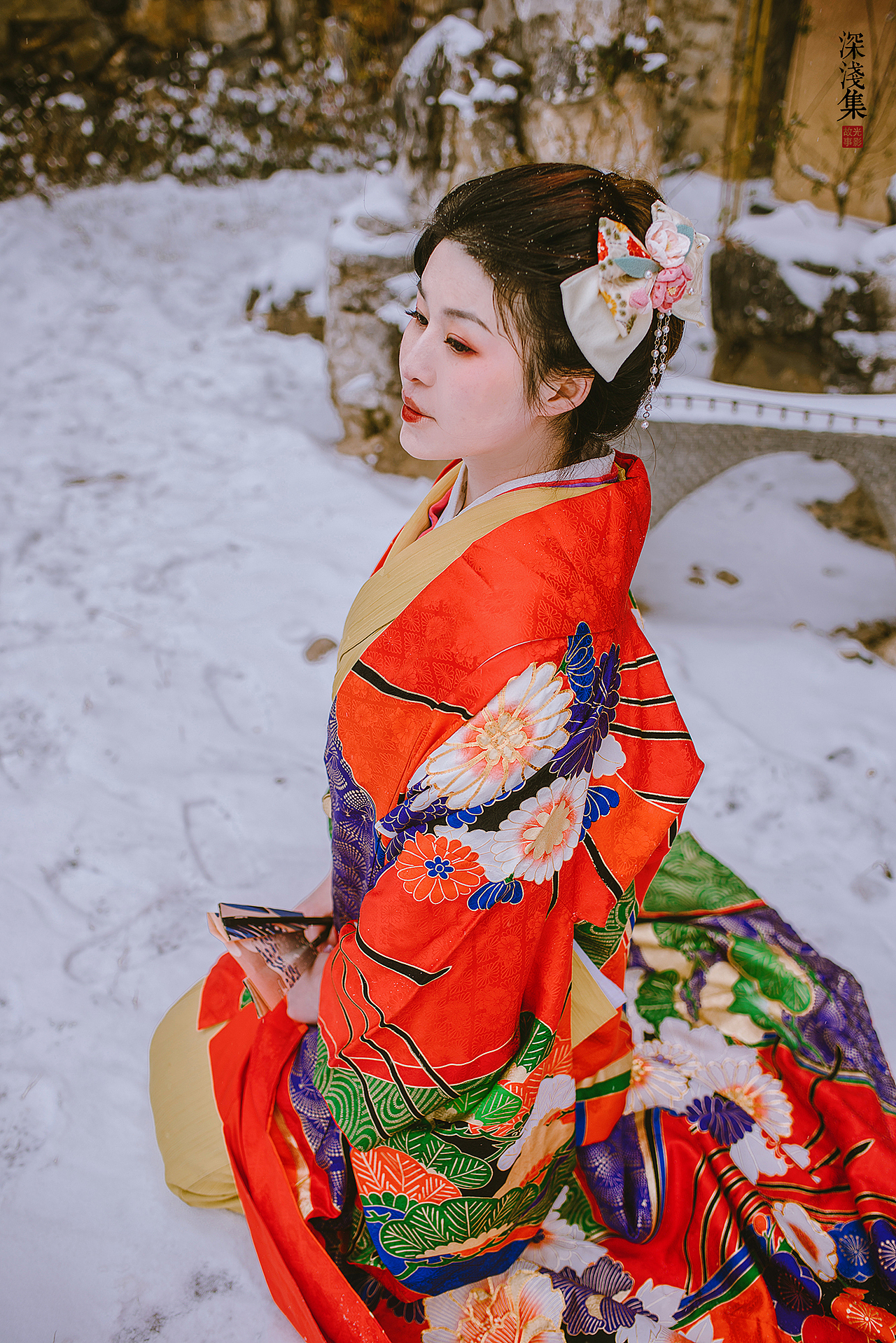 雪の华（图ZMTEyMzY0ODEy） - 人像摄影 - 站酷设计师LazyFish茶几原创素材 - 站酷ZCOOL
