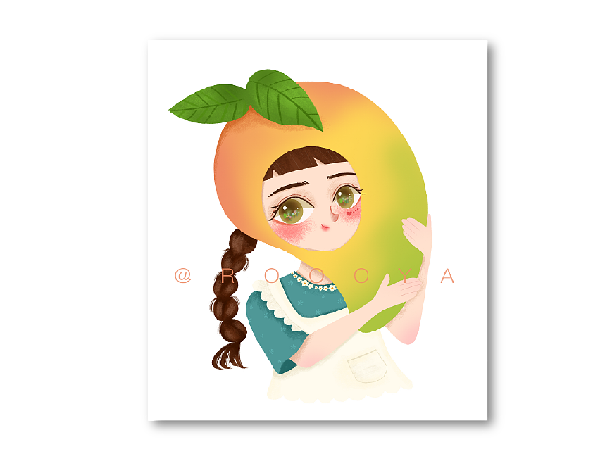 水果系列女生头像