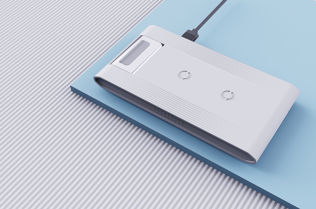 多功能无线充（图ZMjQxMzU0MjUy） - 电子产品 - 站酷设计师麦跃生ID设计原创素材 - 站酷ZCOOL