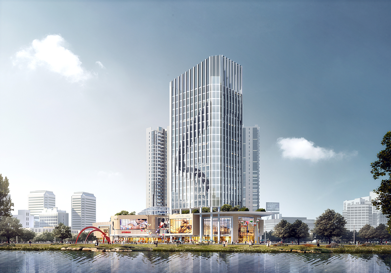 商业综合体立面设计