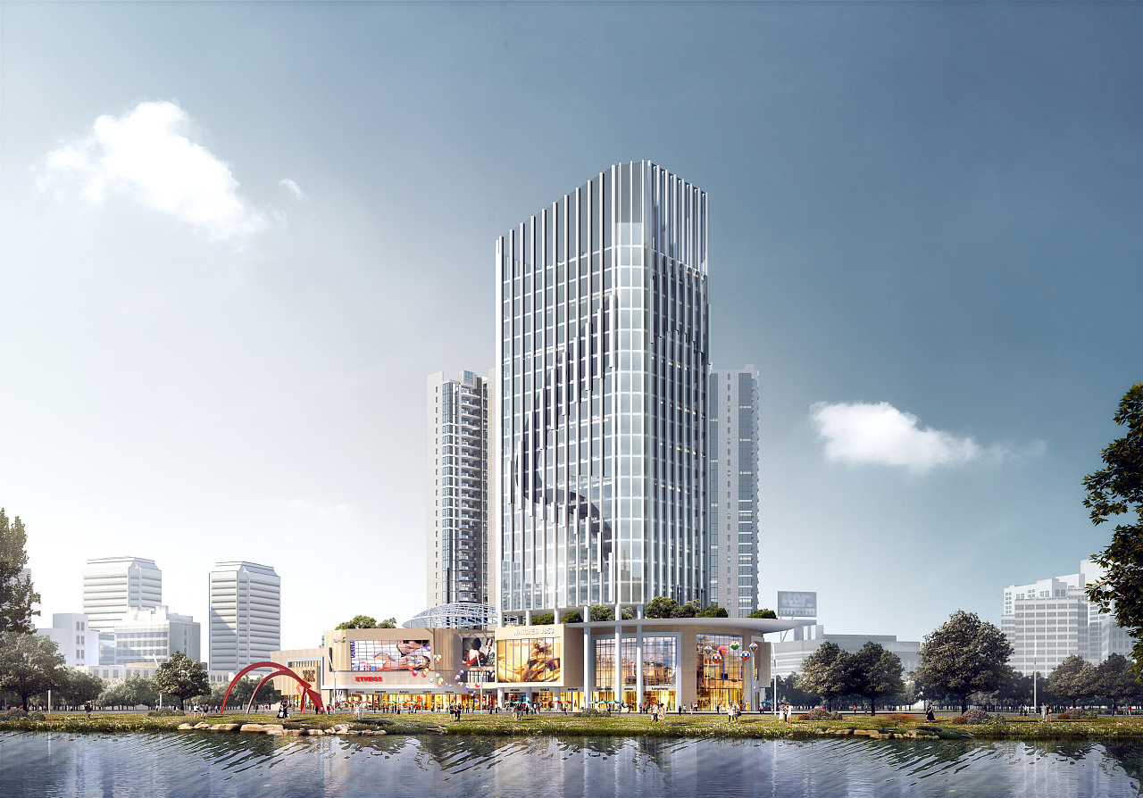 商业综合体立面设计