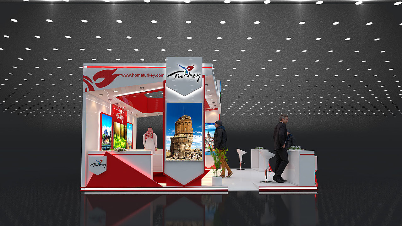 展会展览3d效果图设计（图ZMjA3ODU0MzIw） - 其他三维 - 站酷设计师设计小丸子j原创素材 - 站酷ZCOOL