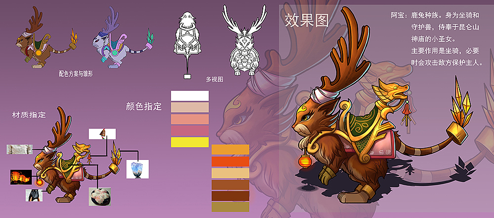 坐骑（图ZNjAxNTA5NDg=） - 游戏原画 - 站酷设计师dy娃娃原创素材 - 站酷ZCOOL