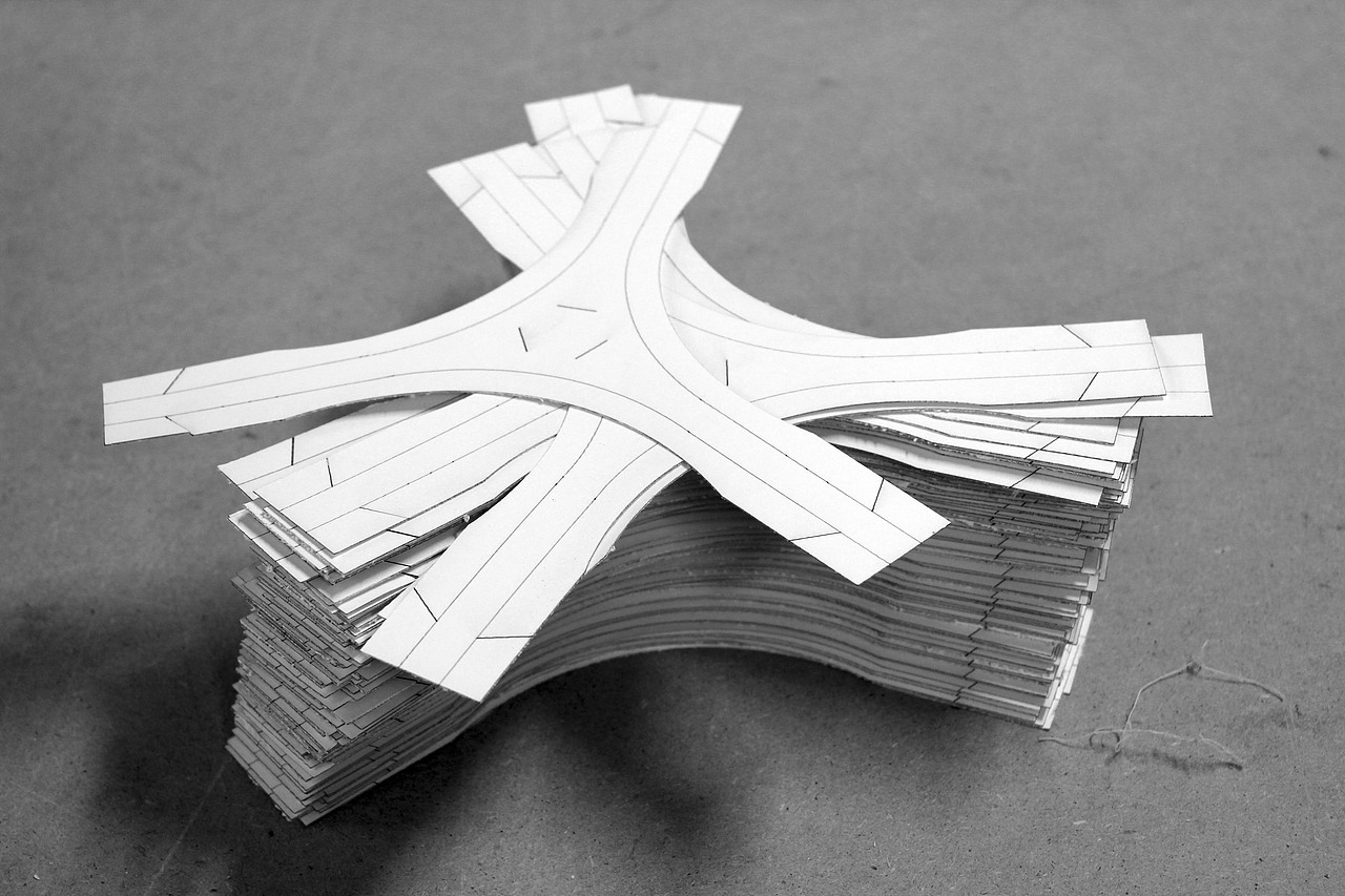 Bend the curve(paper construction)（图ZMjk2NDY1NDQ=） - 其他空间 - 站酷设计师Lubingpeng原创素材 - 站酷ZCOOL