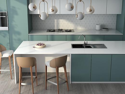 深浅橱柜设计|橱柜装饰设计|橱柜里面设计