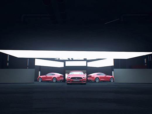 汽车：福特野马（个人主页-ZMzc5Mzk3MTI=） - 场景 - 站酷设计师心态决定1799原创素材 - 站酷ZCOOL