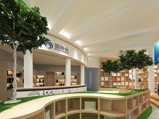 学校的图书馆