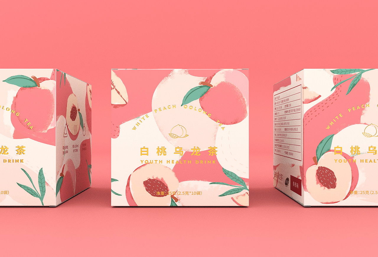 黑金传奇花茶果茶清新包装设计（图ZMjY2ODE0MjQ0） - 包装 - 站酷设计师朝鹿文化品牌设计原创素材 - 站酷ZCOOL