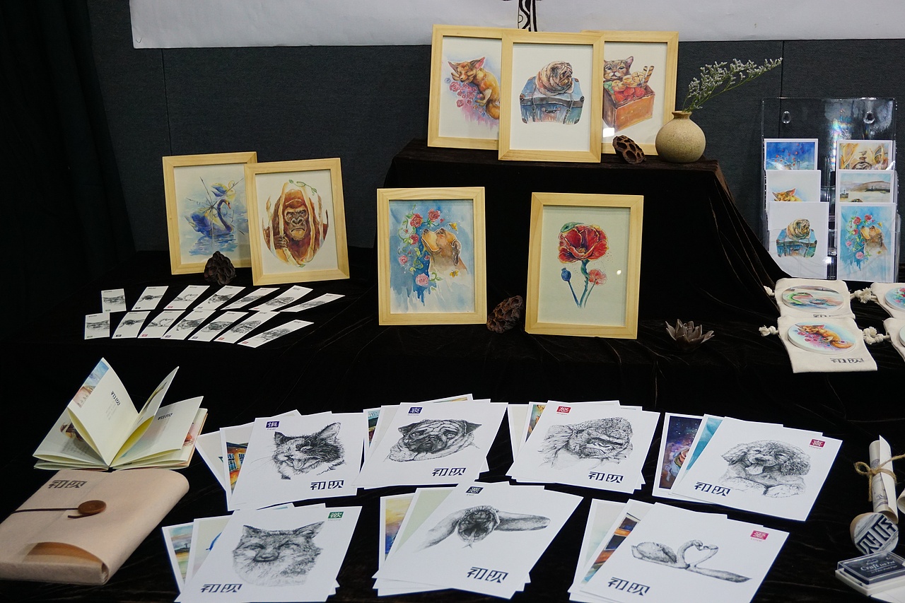 ”初现“毕业设计布展（图ZMjYwODAwMDg=） - 其他平面 - 站酷设计师_衣半仙_原创素材 - 站酷ZCOOL