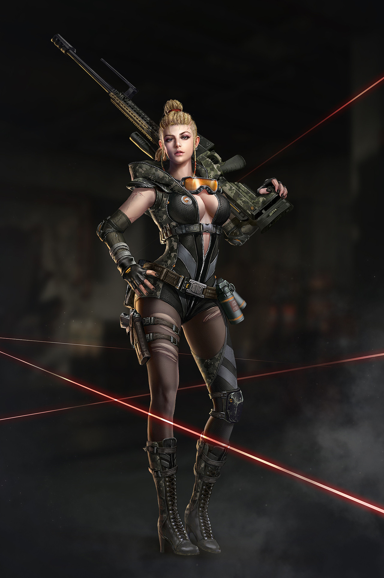 全民突击fps角色设计合集