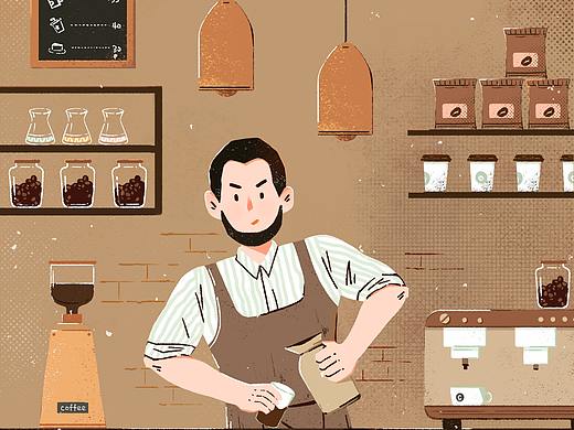 2018 I 支付宝商家海报插画 