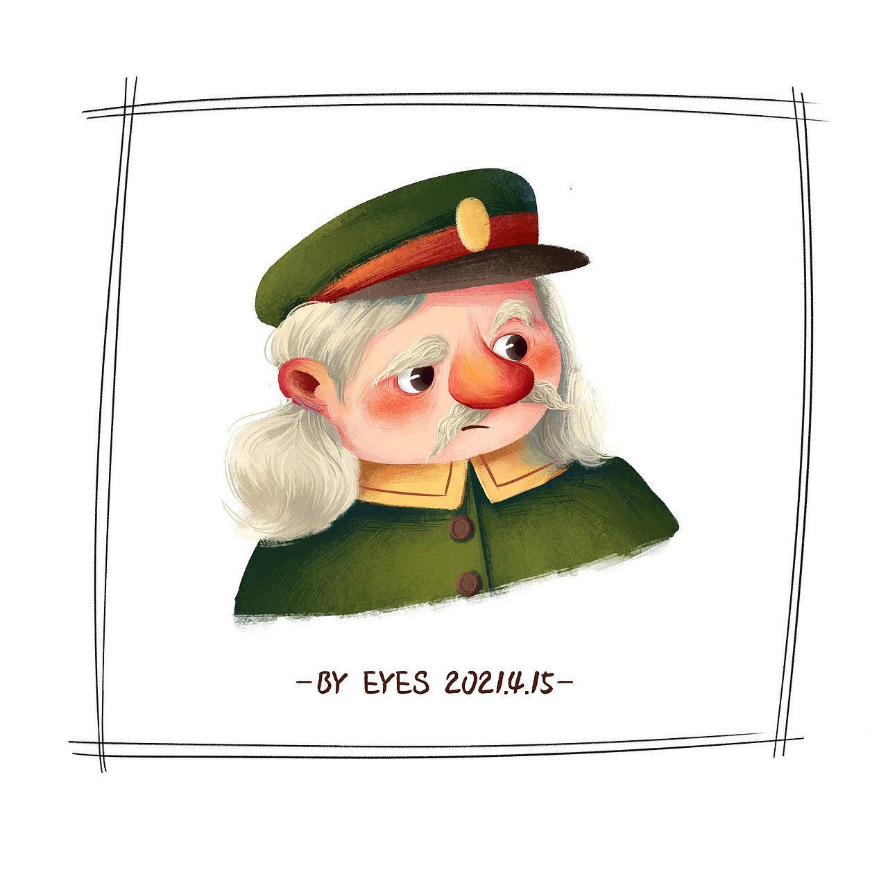 原创儿插头像练习4个