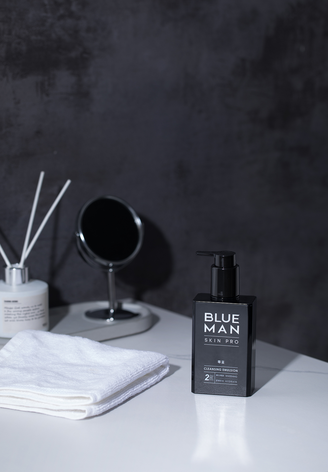 【产品摄影】静物摄影 男士护肤 尊蓝洗面奶（图ZMjYyODQ0ODE2） - 产品摄影 - 站酷设计师退休倒计时原创素材 - 站酷ZCOOL